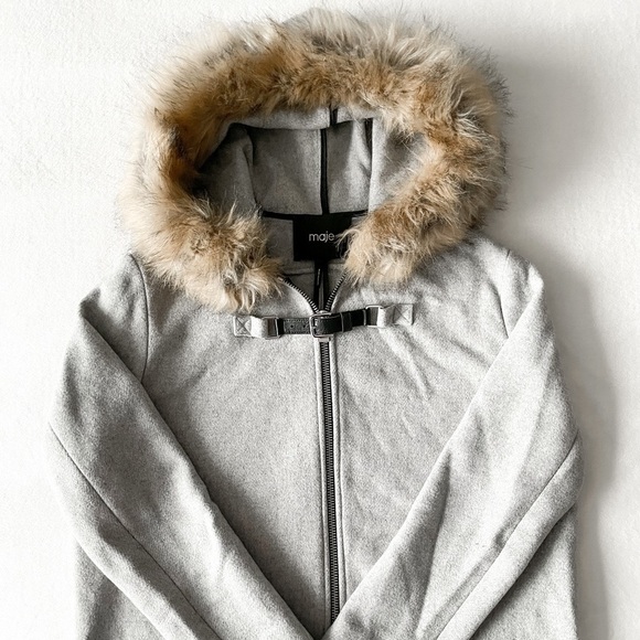 MAJE Wool Blend Jacket - Picture 11 of 14